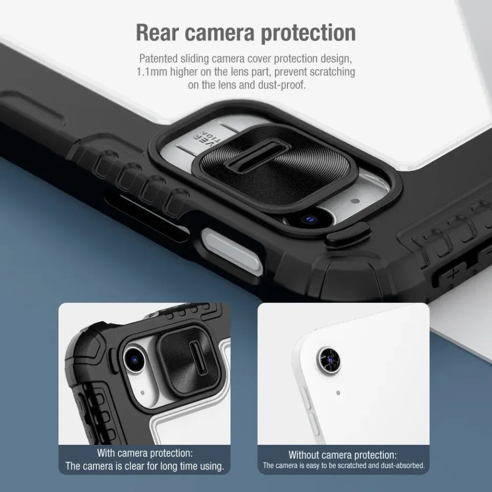 Nillkin Bumper PRO Protective Stand Case pro iPad 10.9 2022/24/11 2025 Black