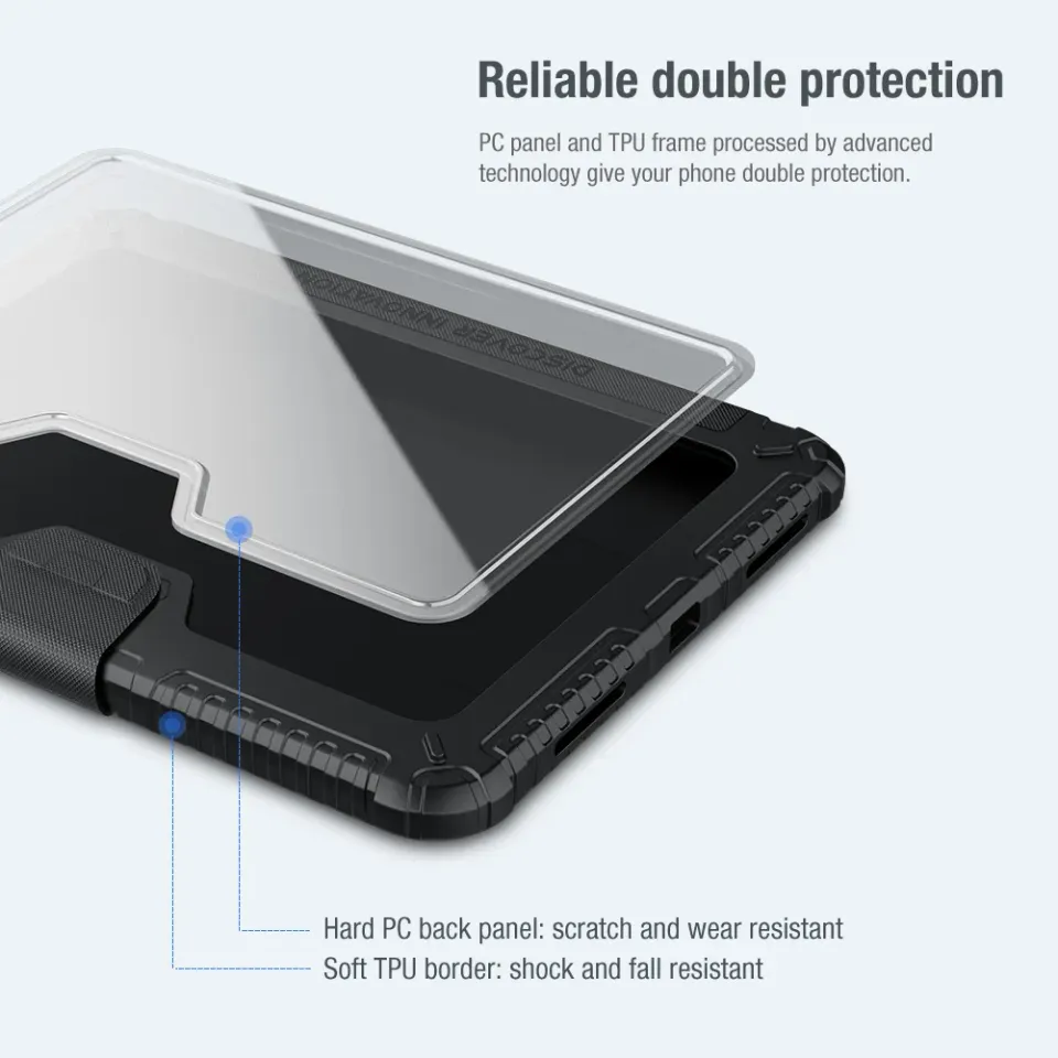 Nillkin Bumper PRO Protective Stand Case pro iPad 10.9 2022/24/11 2025 Black