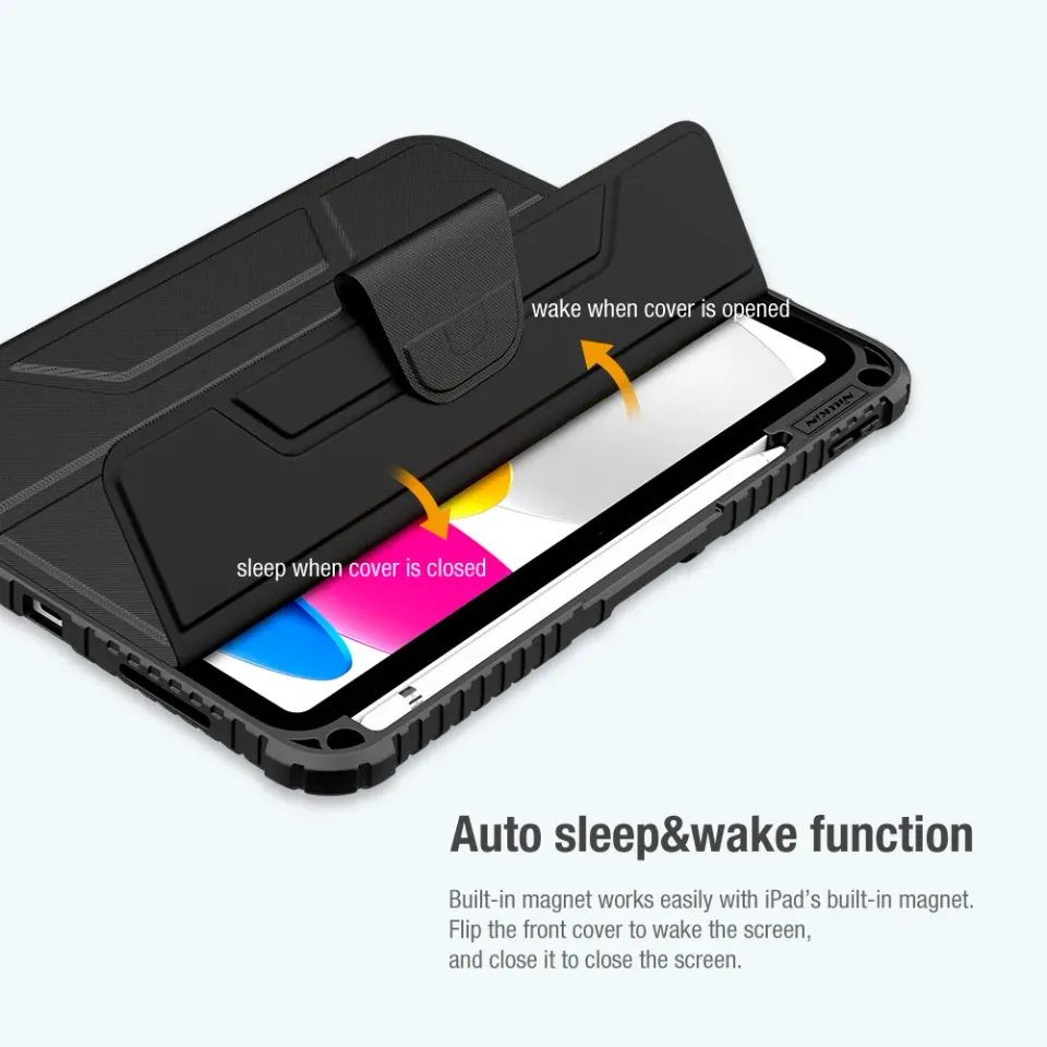 Nillkin Bumper PRO Protective Stand Case pro iPad 10.9 2022/24/11 2025 Black
