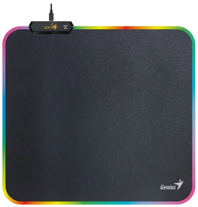 GENIUS podložka pod myš GX-Pad 260S RGB/ 260 x 240 x 3 mm/ RGB podsvícení