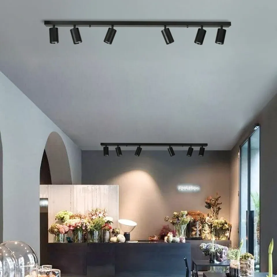 IMMAX NEO PUNTO-6 SMART bodové svítidlo linear 6 hlav, GU10, 4,8W, RGB+CCT, Zigbee 3.0, TUYA