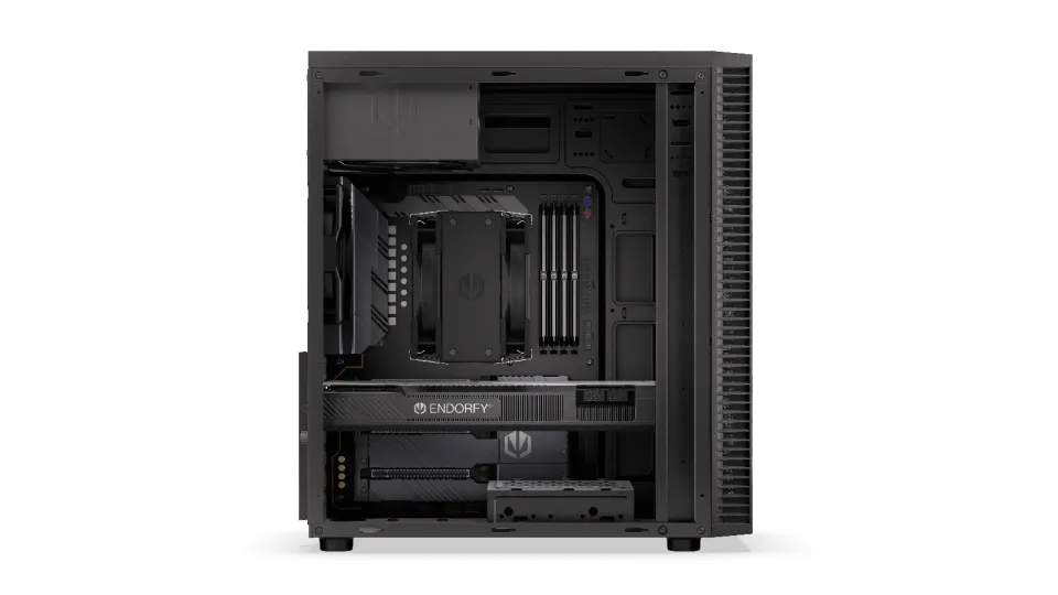 Endorfy Armis 100 Solid Skříň, Middle tower, bez zdroje, 2× USB 3.0, 1× 120mm ve
