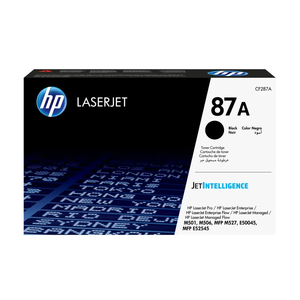 HP CF287A originální černý toner č.87A cca 9000str. (pro LJ M506, M501, MFP M527, black