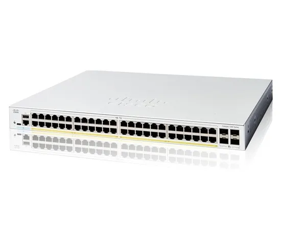 Cisco Catalyst switch C1200-48P-4X (48xGbE,4xSFP+,48xPoE+,375W)