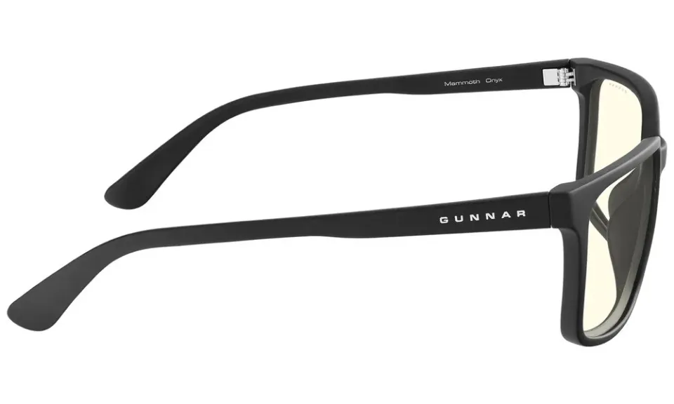 GUNNAR kancelářske/herní brýle MAMMOTH ONYX čirá skla BLF 35 GUNNAR focus
