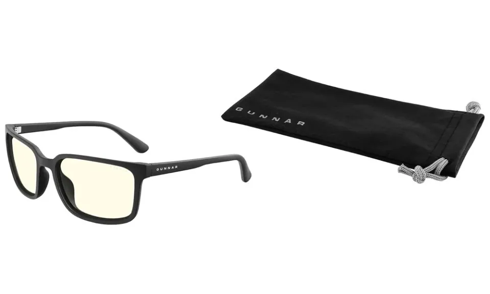 GUNNAR kancelářske/herní brýle MAMMOTH ONYX čirá skla BLF 35 GUNNAR focus