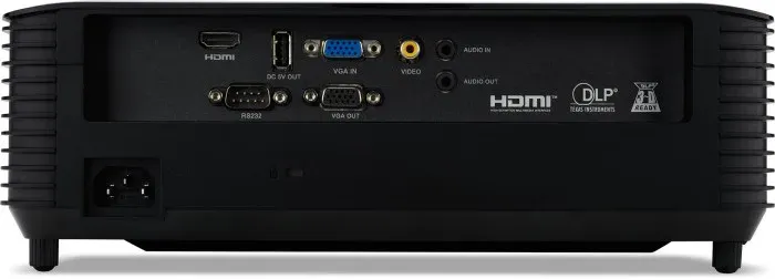ACER Projektor X1228H, DLP 3D, XGA (1024x768), 4500ANSI, 20000:1, VGA, HDMI, 1x3W, 2.8 kg,ColorBoost 3D, ColorSafe II