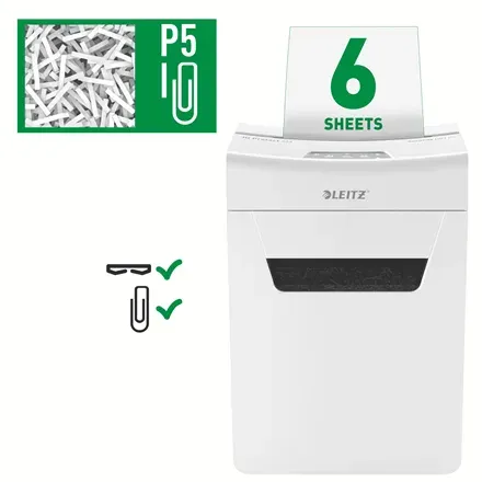 LEITZ Skartovač IQ Protect Premium 6M P5