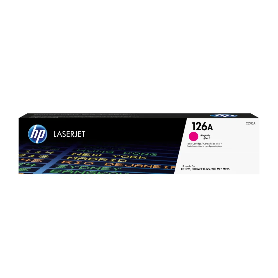 HP CE313A originální toner purpurový č. 126A magenta cca 1000 stran (LJ color CP1025, color LJ Pro 100, M275)