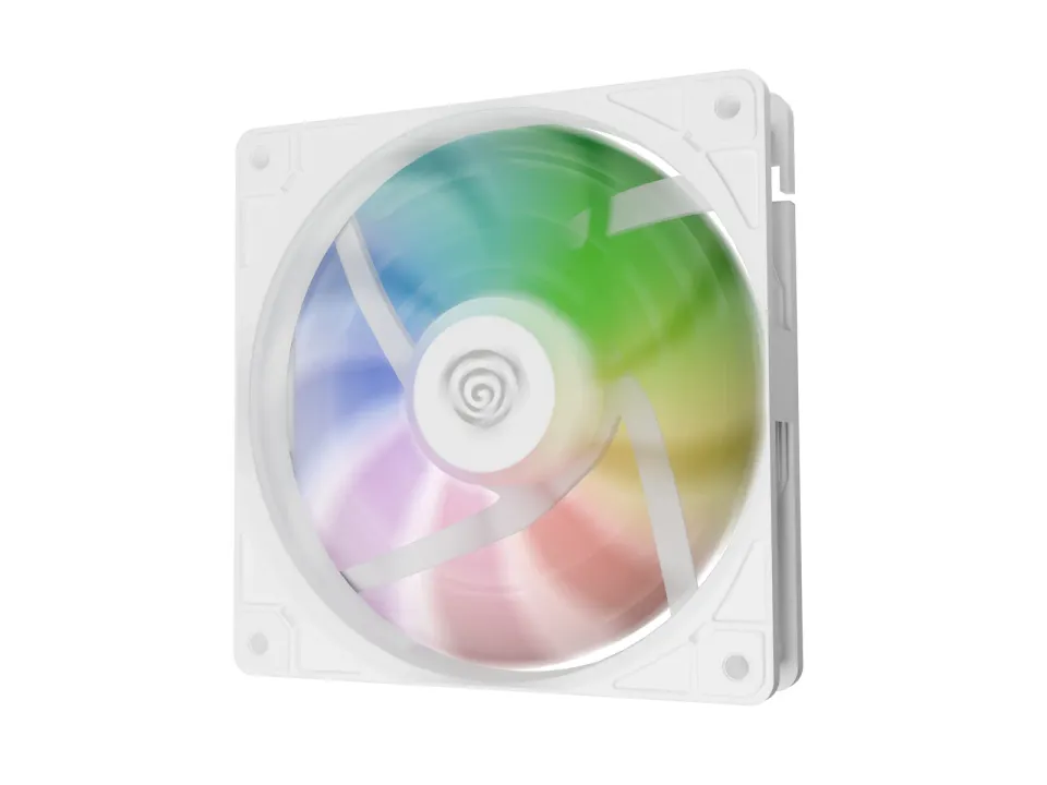 Ventilátor Genesis OXAL 120 ARGB, Bílý