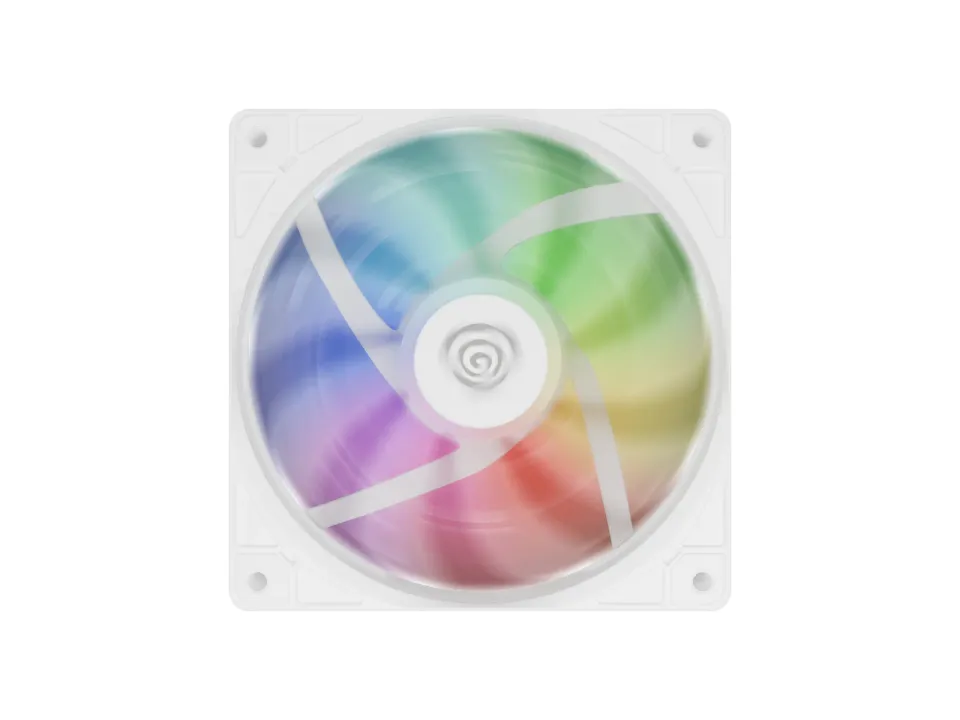 Ventilátor Genesis OXAL 120 ARGB, Bílý