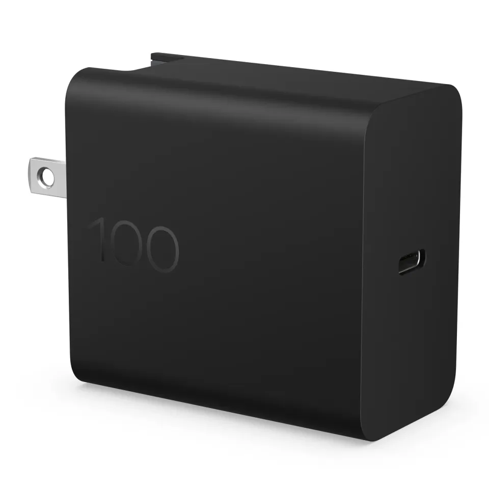 HP AC napájecí adaptér 100W USB-C GaN, nabíječka do zásuvky, CS9V7UT