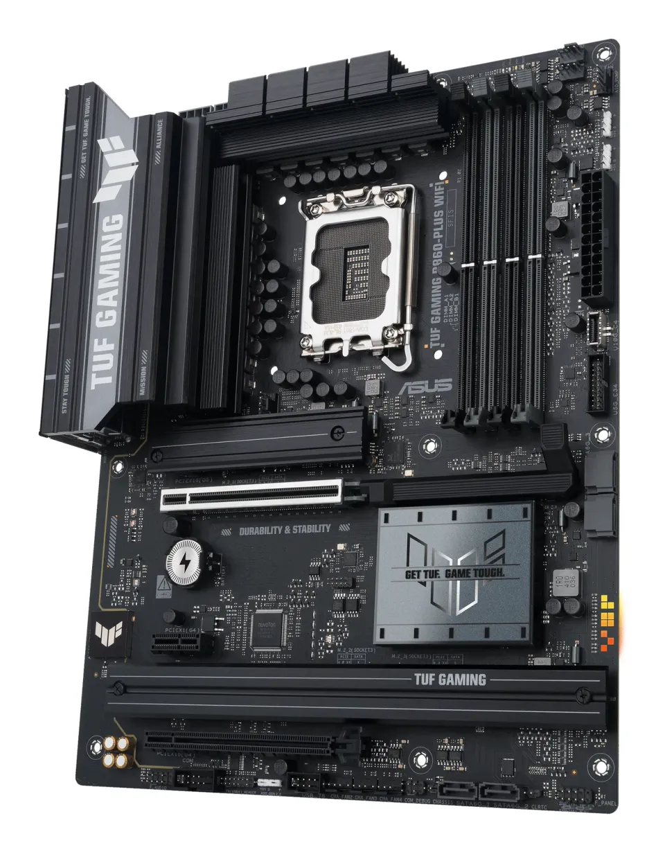 ASUS MB Sc LGA1851 TUF GAMING B860-PLUS WIFI, Intel B860, 4xDDR5, 1xUSB4, 1xDP, 1xHDMI, WiFi, ATX