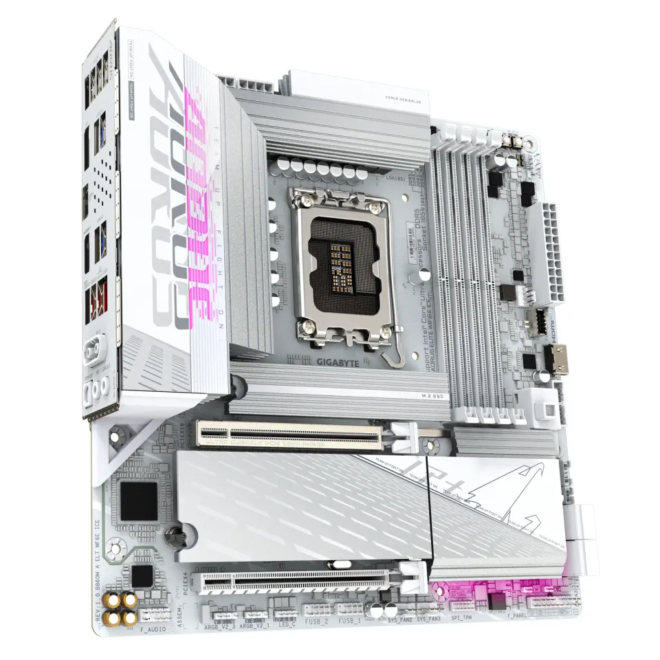 GIGABYTE B860M AORUS ELITE WIFI6E ICE/LGA 1851/mATX