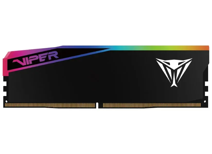 PATRIOT VIPER RGB Elite 5 Ultra 64GB DDR5 6400MT/s / DIMM / CL39 / XMP 3.0 / 1,4V / Kit 2x 32GB