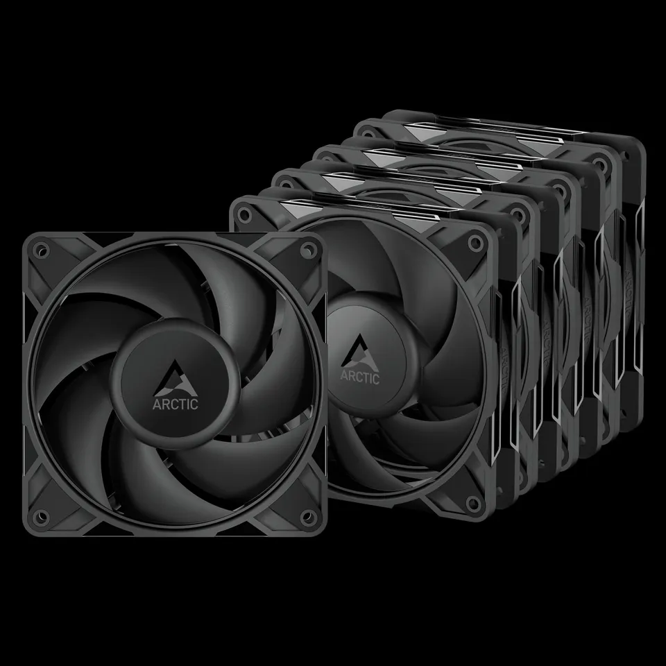 ARCTIC P12 Pro PST - 120mm PWM ventilátor s rozdělovačem kabelů (balení po 5 kusech)
