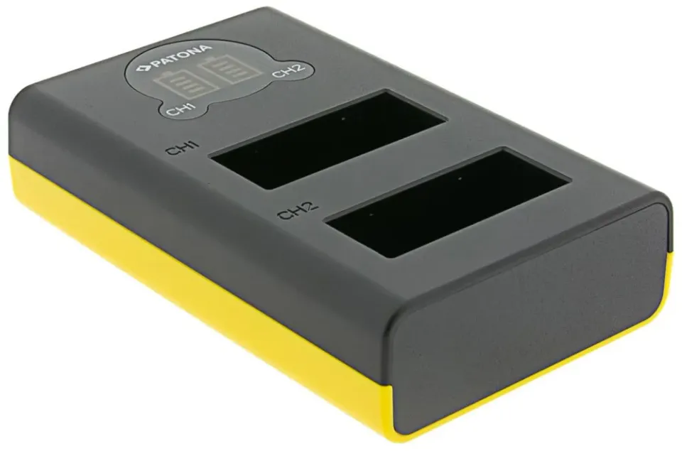 PATONA nabíječka pro digitální kameru Dual GoPro Hero 13 USB-C s LCD