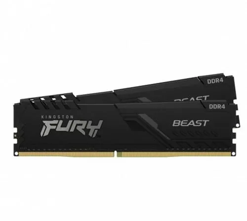 KINGSTON 32GB=2x16GB DDR4 3200MHz CL16 Fury Beast Black XMP