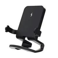 1stCOOL bezdrátová přenosná QI nabíječka 15W, panáček, USB-C, černá