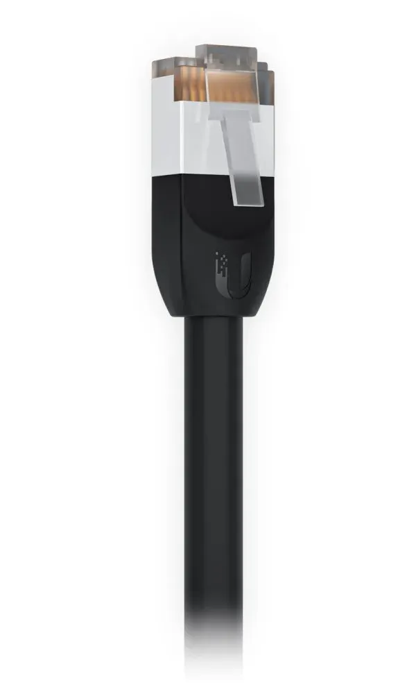 Ubiquiti UniFi patch cable outdoor - venkovní STP, Cat5e, černý, délka 8m
