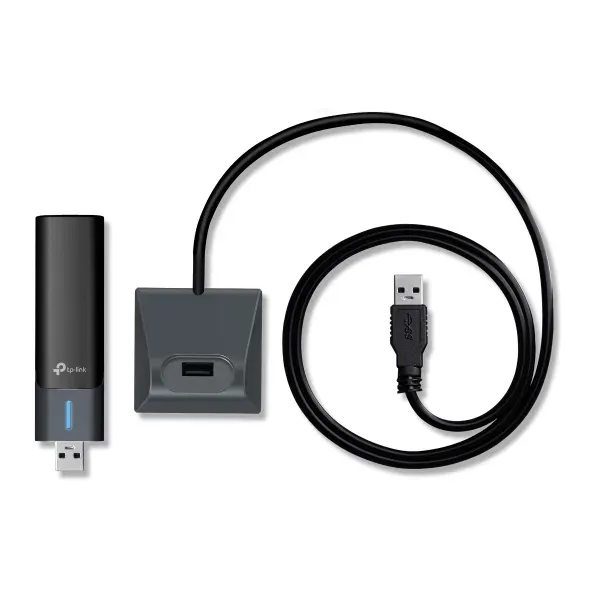 TP-Link Archer TBE400UH - Bezdrátový USB adaptér Wi-Fi 6E AXE5400 s vysokým zisk
