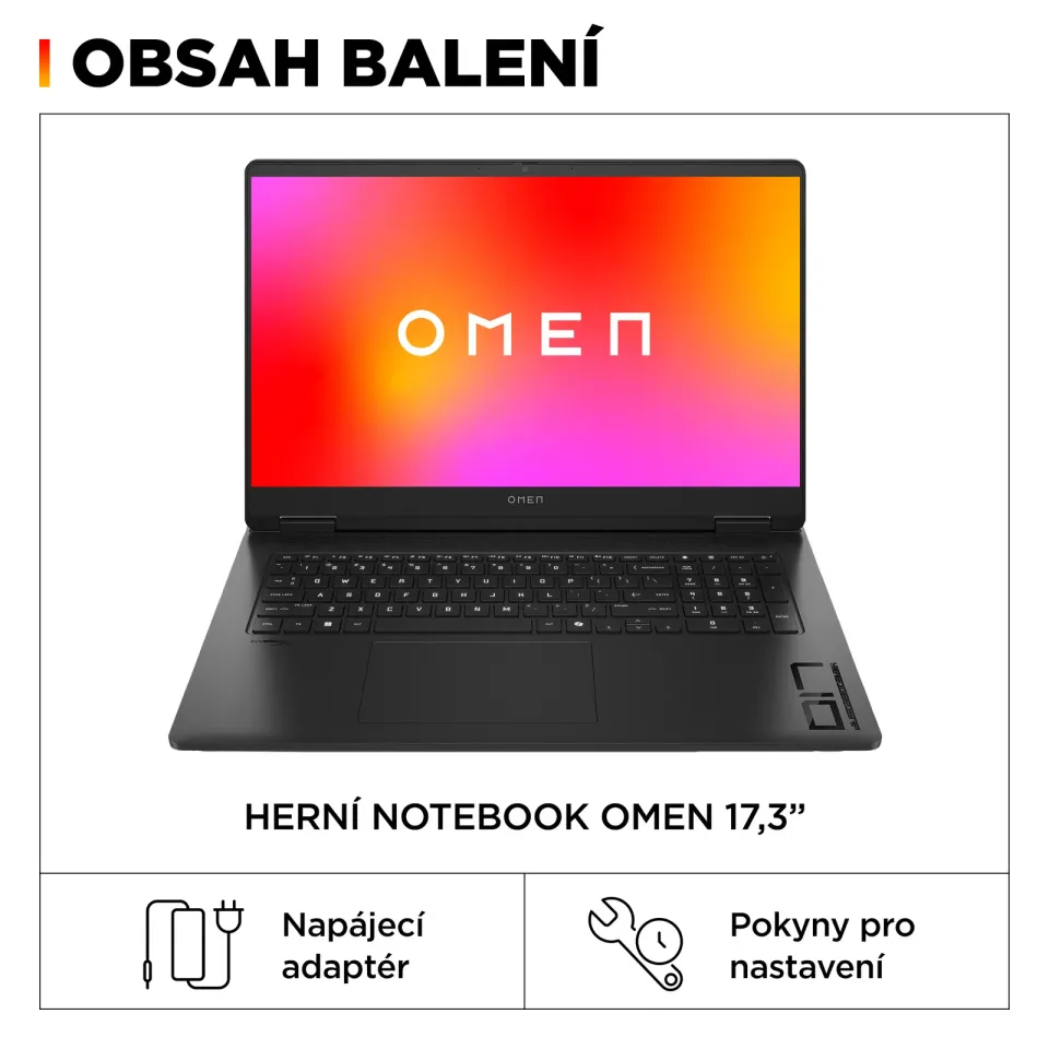 HP OMEN/17-db0002nc/R7-8845HS/17,3"/QHD/32GB/1TB SSD/RTX 4070/W11H/Black/2R