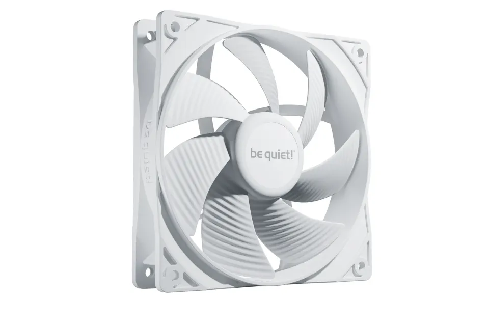 Be quiet! / ventilátor Pure Wings 3 / 120mm / PWM / 4-pin / 25,5dBA / bílý