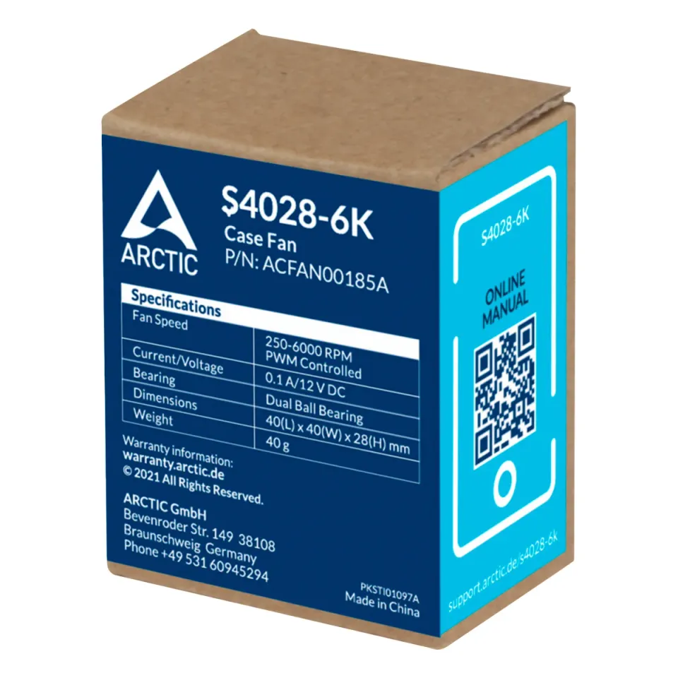 ARCTIC S4028-6K ventilátor - 40mm