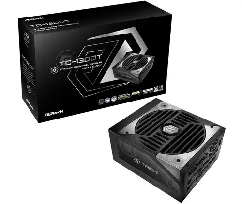ASROCK zdroj 1300W Taichi Titanium TC-1300T, ATX3.1, PCIe5.1, 12V-2x6