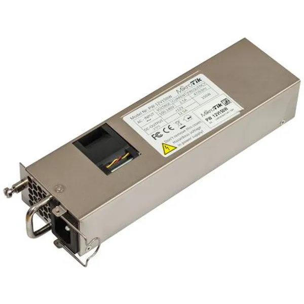 MikroTik Náhradní Hot Swap zdroj pro CCR1072-1G-8S/CCR2216-1G-12XS-2XQ a CRS518-16XS-2XQ-RM, 12V, 150W