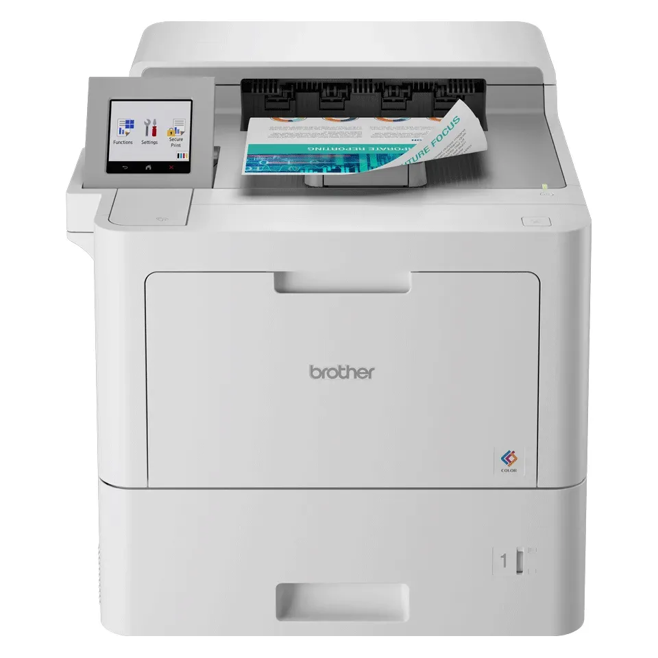Brother HL-L9430CDN – barevná laserová tiskárna A4, 40 str./min, duplex, 520 listů, NFC, gigabitový Ethernet, Wi-Fi volitelně