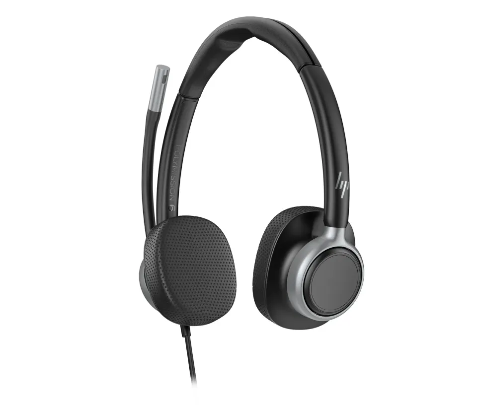 HP Poly Mission 625 Stereo USB Wired Headset WW