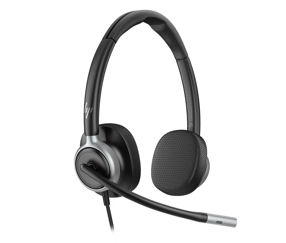 HP Poly Mission 625 Stereo USB Wired Headset WW