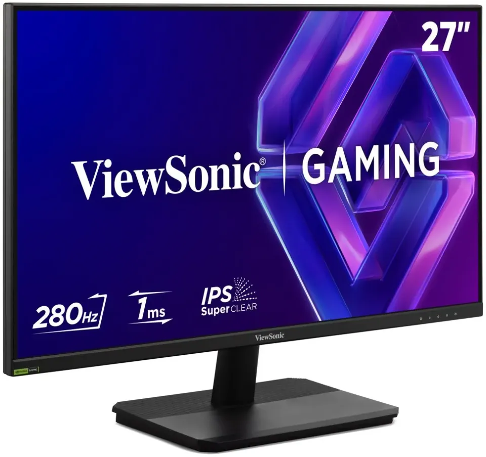 ViewSonic VX27G31A 27" IPS FHD 1920x1080 flat 1ms MPRT 280Hz gaming monitor, 2 HDMI, DisplayPort, úzký rámeček