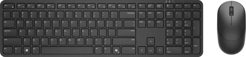DELL KM526 bezdrátová klávesnice a myš HUN/ maďarská - černá