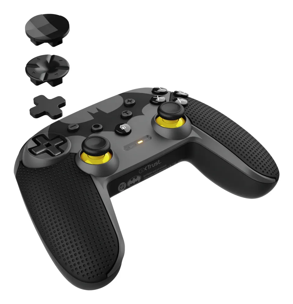 TRUST Gamepad GXT 542BM Muta Batman, pro Nintendo Switch, Bluetooth, černá