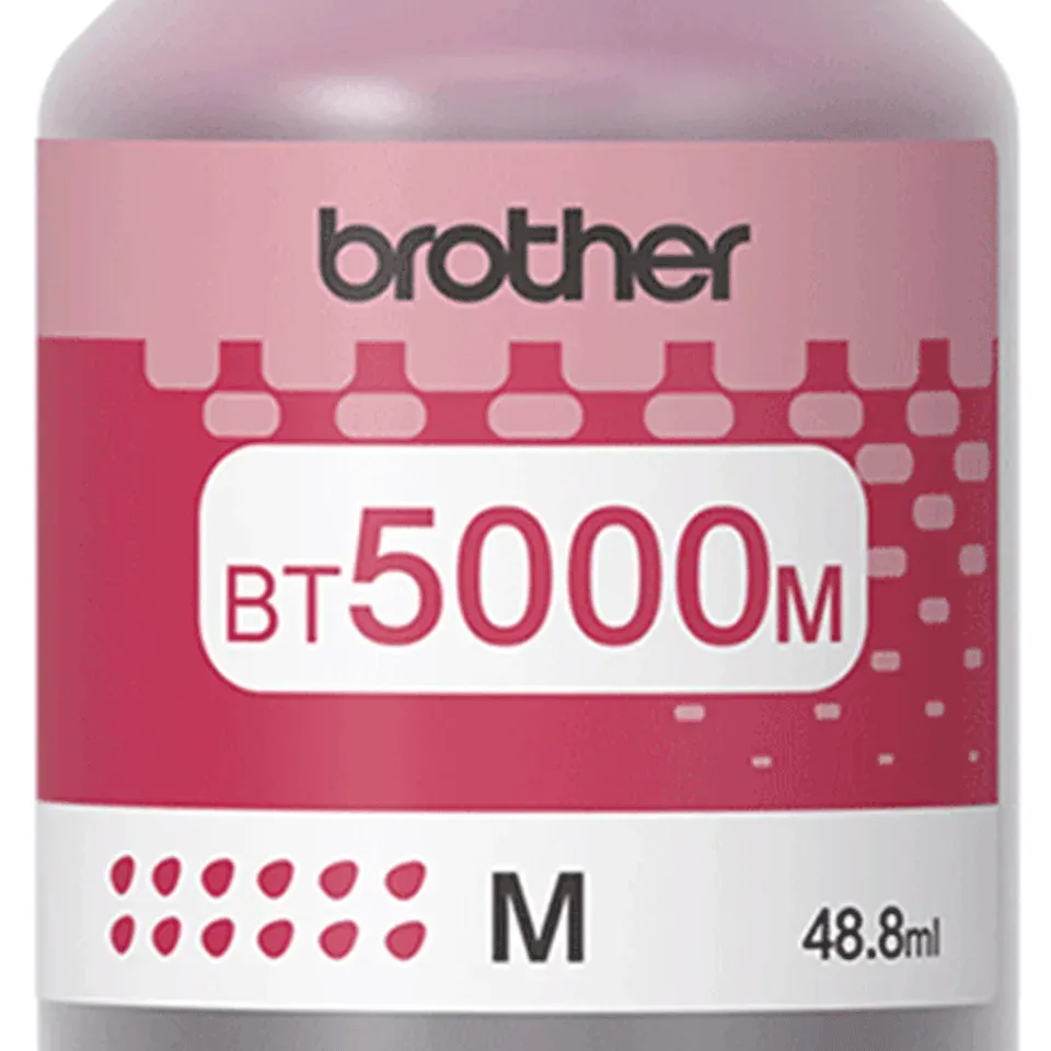 Brother BT-5000M (inkoust magenta, 5 000 str.@ 5% draft)
