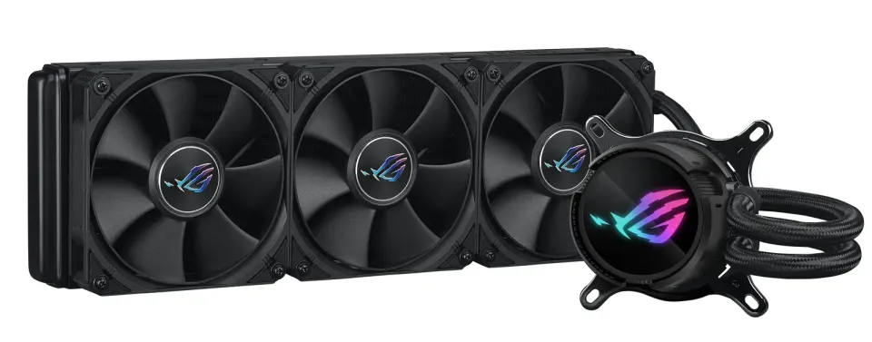 ASUS vodní chladič CPU AIO ROG STRIX LC III 360, 3x120mm, LGA1851, AM5
