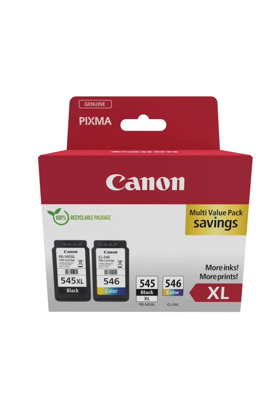 Canon PG-545XL/CL-546XL PHOTO VALUE SEC