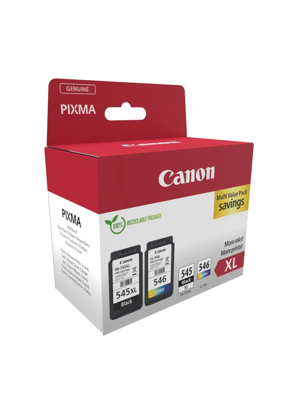 Canon PG-545XL/CL-546XL PHOTO VALUE SEC