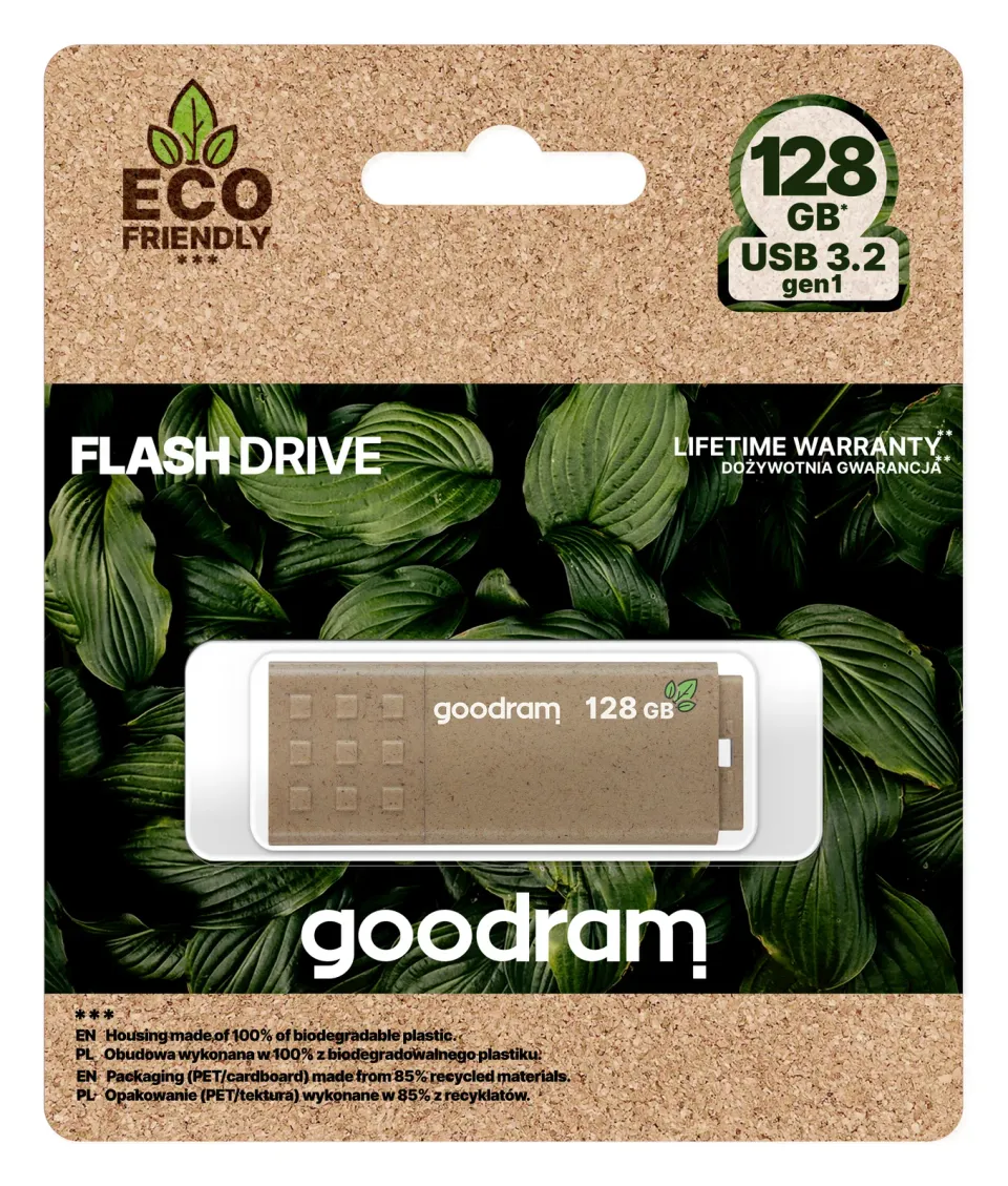 GOODRAM Flash Disk 128GB UME3, USB 3.0, ECO FRIENDLY