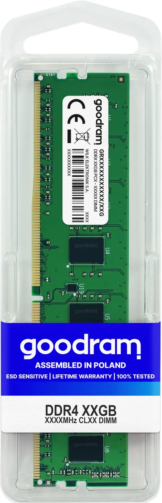 GOODRAM DIMM DDR4 16GB 2666MHz CL19