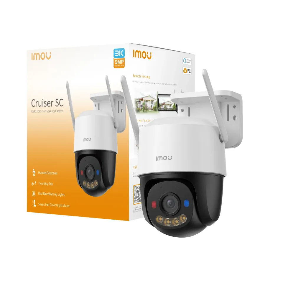 Imou IP kamera Cruiser SC 5MP/ PTZ/ Wi-Fi/ 5Mpix/ IP66/ objektiv 3,6mm/ 8x dig. zoom/ H.265/ IR až 30m/ CZ app