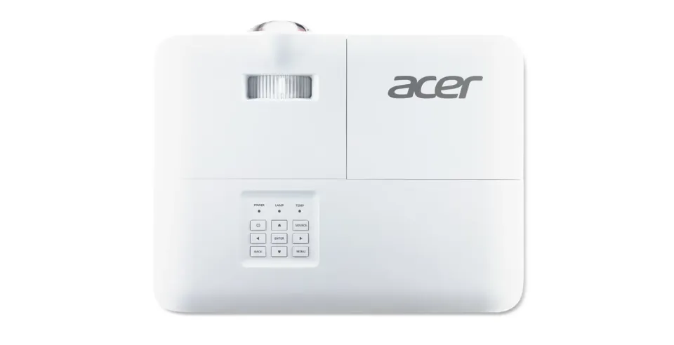 ACER Projektor S1287n,ShortThrow,1024x768,4000ANSI,VGA,HDMI,RJ45,REPRO,5000h,LAN,White
