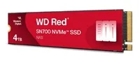 WD RED SSD NVMe 4TB PCIe SN700 Powered by SanDisk, Geb3 8GB/s, (R:3400/W:3100 MB/s) TBW 5100