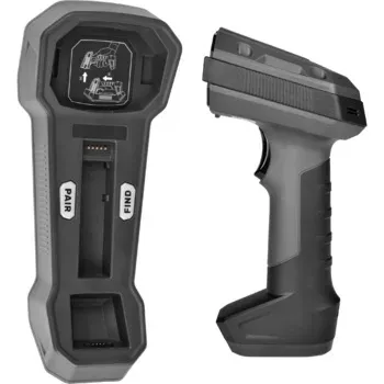 Virtuos HW-857 CCD 2D průmyslová, čtečka, bezdrátová, USB, tmavě šedá