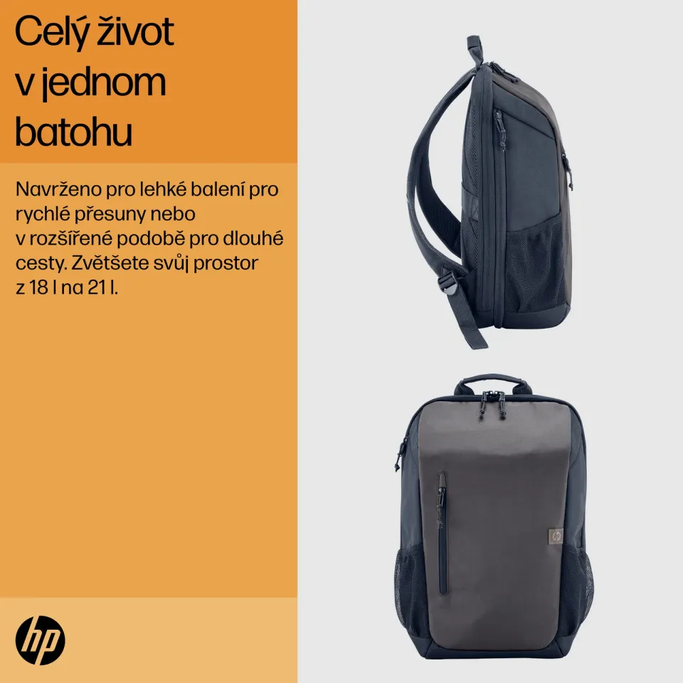 HP Travel 18 Liter 15.6 Iron GreyLaptop Backpack