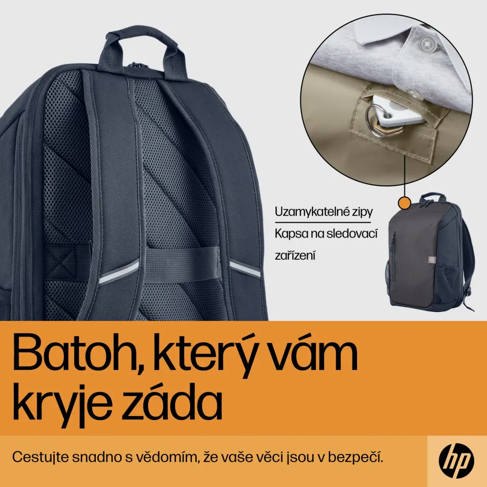 HP Travel 18 Liter 15.6 Iron GreyLaptop Backpack