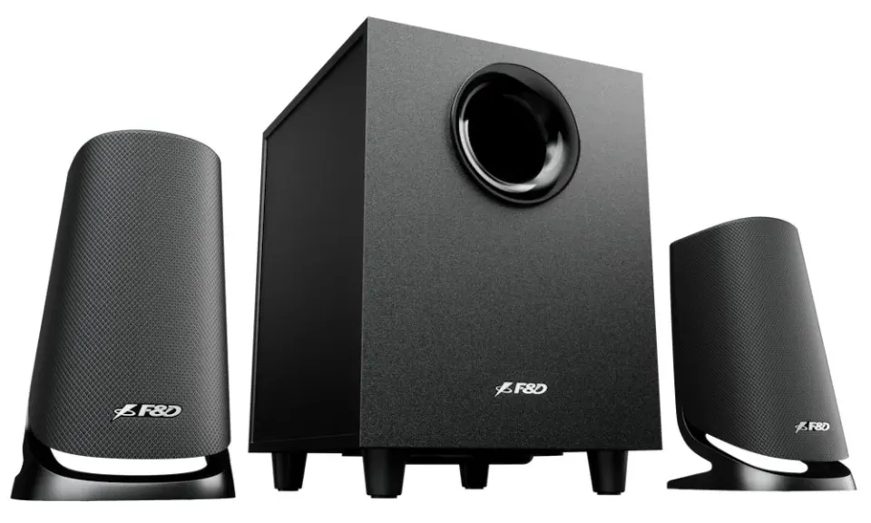 FENDA F&D repro F205BT/ 2.1/ 31W/ černé/ BT5.4/ USB přehrávání