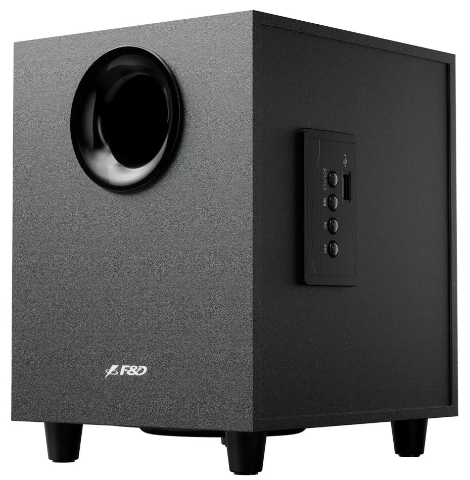 FENDA F&D repro F205BT/ 2.1/ 31W/ černé/ BT5.4/ USB přehrávání
